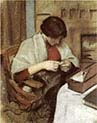 Elizabeth Gerhardt Sewing